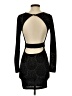 Lovely Day 100% Polyester Stars Black Cocktail Dress Size S - photo 2