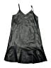 Zara 100% Polyester Metallic Black Dress Size 11 - 12 - photo 1