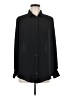 H&M 100% Polyester Black Long Sleeve Blouse Size M - photo 1