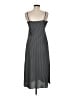 J.Crew 100% Polyester Polka Dots Gray Casual Dress Size 6 - photo 2