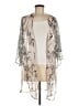 Steve Madden 100% Polyester Silver Kimono One size - photo 1