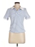 Self Contrast Blue Short Sleeve Polo Size M - photo 1