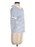 Self Contrast Blue Short Sleeve Polo Size M - photo 4