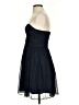 J.Crew 100% Silk Solid Black Blue Cocktail Dress Size 4 - photo 5