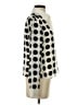 Jennifer Lloyd 100% Polyester Polka Dots Ivory Long Sleeve Blouse Size S - photo 4