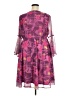 Torrid Print Purple Cocktail Dress Size 3X Plus (3) - photo 2