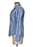 Frank & Eileen 100% Cotton Checkered-gingham Blue Long Sleeve Button-Down Shirt Size S - photo 5