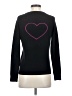 T.S. Society Hearts Black Cardigan Size S - photo 2