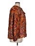 Oddi Paisley Orange Long Sleeve Blouse Size 1XL - photo 4
