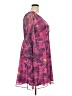 Torrid Print Purple Cocktail Dress Size 3X Plus (3) - photo 4
