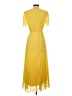 ASOS 100% Polyester Yellow Cocktail Dress Size 4 - photo 2
