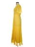 ASOS 100% Polyester Yellow Cocktail Dress Size 4 - photo 5