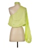 ASOS Design 100% Polyester Green 3/4 Sleeve Blouse Size 4 - photo 2