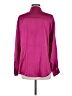 Unbranded Burgundy Long Sleeve Blouse Size M - photo 2