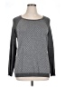I.N. Studio Gray Long Sleeve T-Shirt Size XL - photo 1