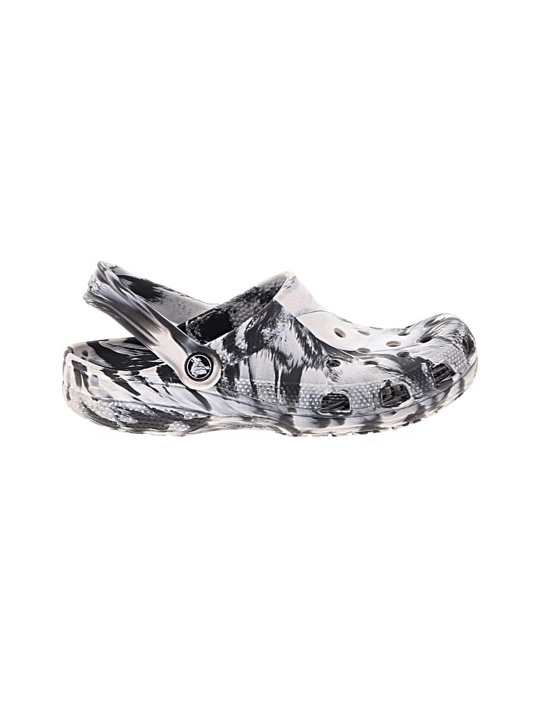 Pre-owned Crocs Kids' Clogs In Gray