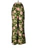 Target Tropical Green Linen Pants Size M - photo 2