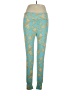 Lularoe Print Teal Active Pants Size 1X (Tall & Curvy) - photo 1