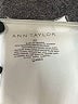Ann Taylor White Sleeveless T-Shirt Size XS - photo 7