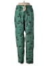 Sandrine Rose Tropical Green Casual Pants Size S - photo 1