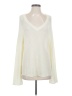 Double Zero 100% Acrylic Ivory Long Sleeve T-Shirt Size S - photo 1