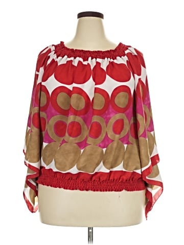 Ashley Stewart 3/4 Sleeve Blouse (view 1)