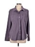 32 Degrees Purple Long Sleeve Button-Down Shirt Size L - photo 1