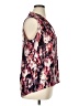 Rose + Olive 100% Polyester Pink Sleeveless Blouse Size XL - photo 4
