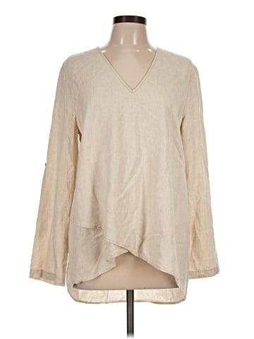 Karen by Karen Kane Long Sleeve Blouse (view 1)