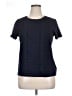 Talbots 100% Cotton Blue Short Sleeve Top Size XL Petite - photo 1