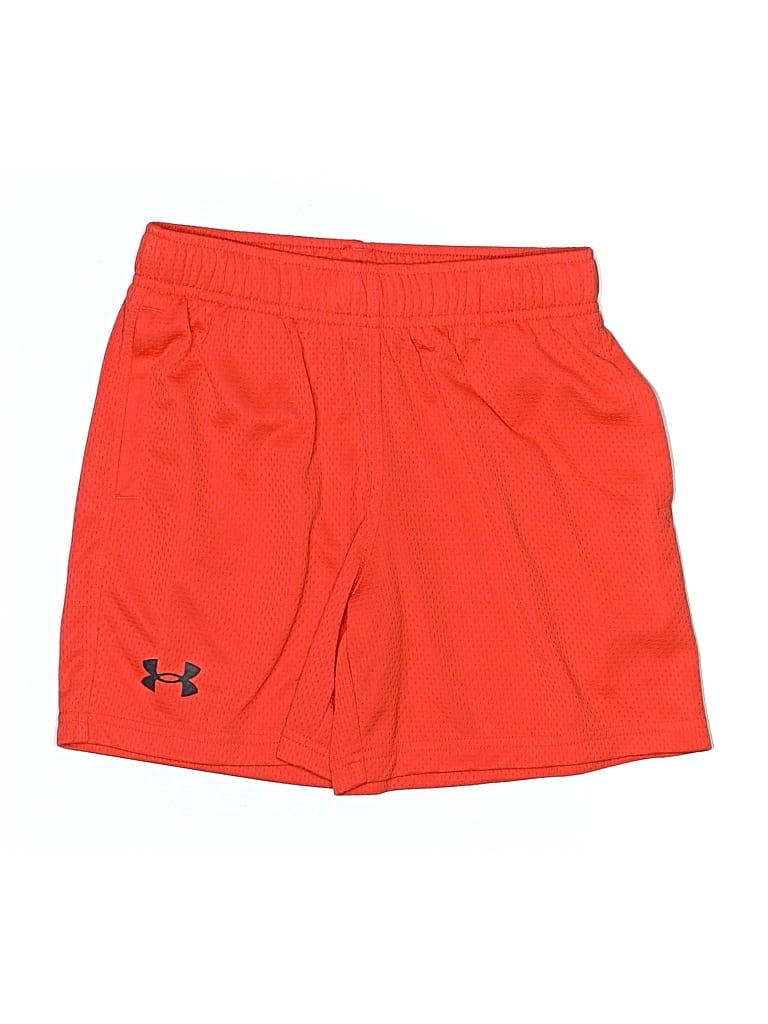 Pre-owned Under Armour Kids' Athletic Shorts In Red