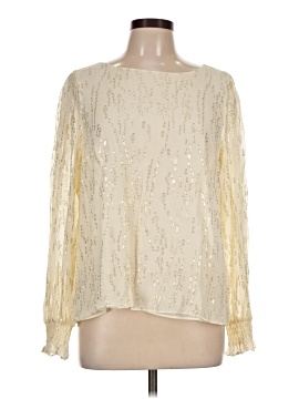 Lilly Pulitzer Long Sleeve Silk Top