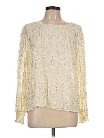 Lilly Pulitzer Long Sleeve Silk Top (view 1)