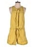 Free People 100% Cotton Solid Yellow Romper Size S - photo 1