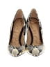 Sam Edelman Animal Print Ivory Heels Size 6 1/2 - photo 2