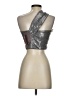 Signature 8 Silver Sleeveless Top Size S - photo 2