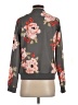 A Dip of Darling 100% Polyester Floral Gray Jacket Size S - photo 2