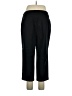 Peter Nygard Solid Black Active Pants Size 16 - photo 2
