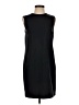 Theory Solid Black Casual Dress Size 4 - photo 1