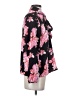 J.Crew 100% Polyester Floral Black Long Sleeve Blouse Size S - photo 4