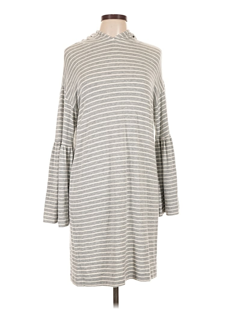 Pre-owned Lou & Grey Casual Dress In Gray