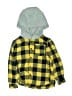 DKNY Checkered-gingham Yellow Jacket Size 3T - photo 1