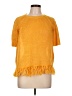 J.Crew 100% Linen Yellow Poncho Size L - photo 1