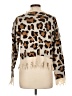 Full Circle Trends With Love 100% Acrylic Animal Print Tan Pullover Sweater Size L - photo 2