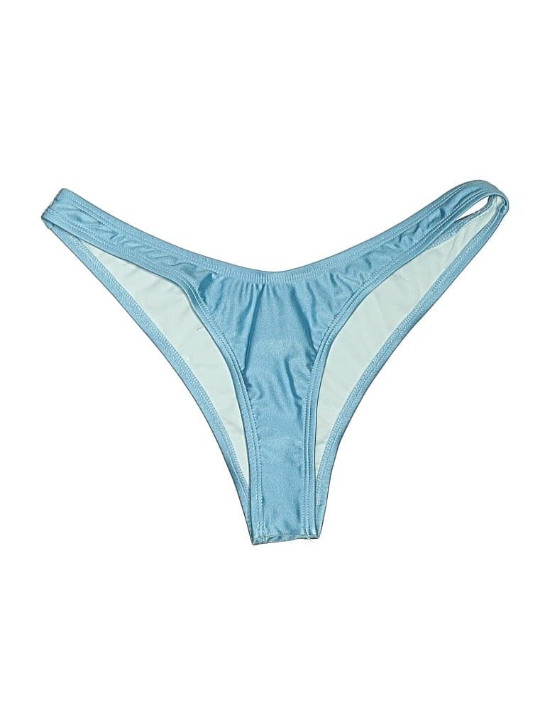 Pre-owned Unbranded Swimsuit Bottoms In Blue