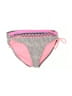 Justice Chevron-herringbone Pink Two Piece Swimsuit Size 14 - photo 1