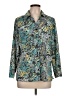 Elementz Paisley Teal 3/4 Sleeve Blouse Size L (petite) - photo 1
