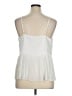 Nine West 100% Polyester White Sleeveless Blouse Size XL - photo 2