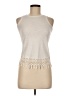 Silver Jeans Co. 100% Cotton Ivory Sleeveless Top Size M - photo 1
