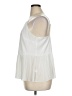 Nine West 100% Polyester White Sleeveless Blouse Size XL - photo 5